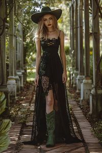 60+ Maxi Dresses and Cowboy Boots Outfit Ideas: Fashion Forward and Fabulous - From The Guest Room