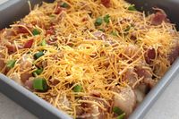 Loaded Baked Potato & Chicken Casserole