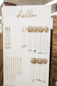 jewelry wall diy | Necklace holder | jewelry statement wall | jewelry organization diy | Never Skip Brunch by Cara Newhart | #decor #diy #jewelry #neverskipbrunch