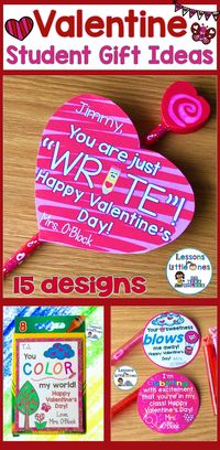 Ideas for easily creating memorable & inexpensive  Valentine's Day student gifts https://lessons4littleones.com/2017/02/02/valentines-day-student-gift-ideas-gift-tags/