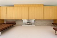 mies van der rohe farsnwprth fireplace - Cerca con Google