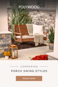 Searching for a porch swing? We've put together a porch swing comparison guide, a time-saving tool containing all the relevant information you need about our designs in one tidy spot, from sizes and pricing to styles and unique features.