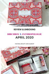 Check out what's inside Birchbox April 2020 on #naturalbeautyandmakeupblog :)