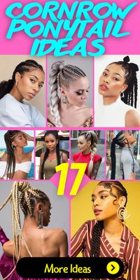 Want to showcase your natural hair in a unique and stylish way? Try a gorgeous cornrow ponytail! This stunning hairstyle, loved by black women, combines the intricate beauty of cornrows with the sleekness of a ponytail. Whether you choose feed-in braids, Ghana braids, or small cornrows, the cornrow ponytail offers endless options for creative and eye-catching styles. Add a playful touch with beads or incorporate curls for added texture