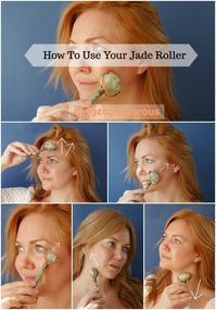 Skincare | HOW TO USE A JADE ROLLER | BENEFITS + DEMO FOR FACE, NECK, + EYES