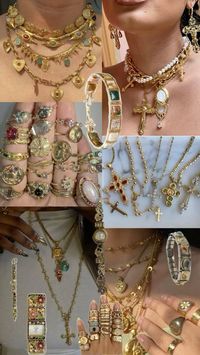 #gold jewelry #vintage