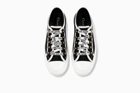 Low-top trainer in black canvas - Tênis Dior