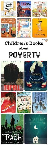 help kids build empathy! List of children's books about poverty.