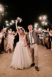 Ultimate Wedding Photo Checklist For Your Album ❤ wedding photo checklist sparkler wedding exit jaicee morgan #weddingforward #wedding #bride