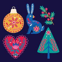 Download this Free Vector about Flat scandinavian christmas elements collection, and discover more than 15 Million Professional Graphic Resources on Freepik