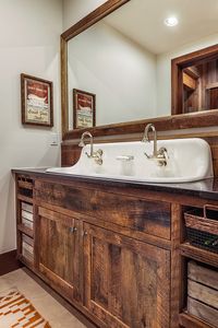 Lake House IV - Rustic - Bathroom - Other - by MHK Architecture & Planning | Houzz