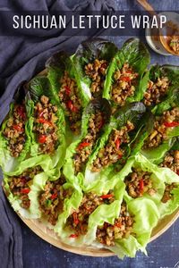 With beautifully seasoned ground pork and mushrooms nestled in crunchy lettuce leaves, these Sichuan-style lettuce wraps can be made in less than 15 minutes. It’s also low-carb, gluten-free and vegan adaptable.