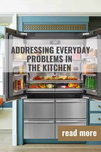 Addressing the Everyday Problems in Kitchens from Refrigeration to ranges SKS appliances solve pressing problems in your kitchen using technology. #kitchendesign #refrigerator #range #nutrition #goodfood #foodprep #cooking