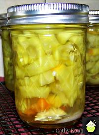 Share this post!Pickled Pepper Rings – Grab some peppers and make a few jars of these Pickled Peppers. Great for gifts or parties, game nights etc with cold cuts. This delicious recipe has been generously shared by one of our Lovefoodies supporters, Cathy Kopp. Cathy is always busy in her garden harvesting all kinds of...Read More »