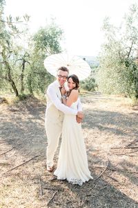 Great Gatsby Inspired Garden Party Wedding in Tuscany