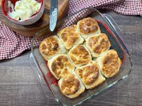 3-Ingredient Sour Cream Biscuits