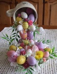 How to make unique Easter gifts: Bowl of plenty