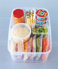 spend an hour each week to prepare, snack drawer in your fridge and/or cupbard