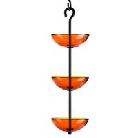 Buy Mosaic Birds Triple Hanging Poppy Bird Feeder, 14.1-oz, Orange at Chewy.com. FREE shipping and the BEST customer service!