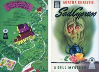 Dell Books 172 - Agatha Christie - Sad Cypress (with mapback)