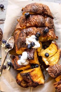 Pull Apart French Toast Bake | halfbakedharvest.com