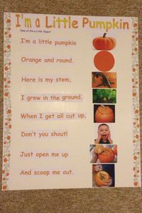 I'm a Little Pumpkin Song