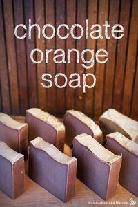 Chocolate+Orange+Christmas+Soap