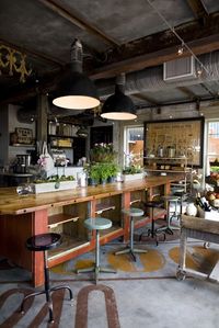 Retail - Rustic, Organic Serving Space LOVE THIS