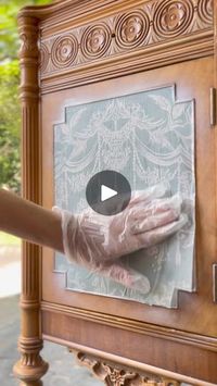 656K views · 11K reactions | My Frenchy Blue with a Touch of Lace Nightstand Transformation | ~My Frenchy Blue with a Touch of Lace~ Vintage Nightstand Transformation | By ReLove ReStore | Facebook