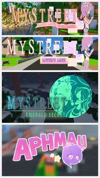 All the seasons and intros of mystreet ps the last one is aphmaus main intro