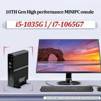 Just found this amazing item on AliExpress. Check it out! $272.53 | Newest 10th Gen 10nm FAN Mini PC Core i5 1035G1 i7 1065G7 windows10 Mini Computer Dual HDMI 4K 60GHz SD Optical Desktop pc