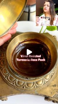 Tuktuk Agarwal on Instagram: "Viral Roasted Turmeric Face Pack using just 2 Ingredients: Turmeric and Honey 

📌Follow for more such quick Natural Hair and Skin Care DIYs 

|Skincare, Body Care, Gharelu Nuska, Ayurveda, Facepack, Natural Skincare, skincare diy, korean glowing glass skin, pimple free clear skin, Glowing Skin, Roasted Turmeric Face Pack, Tan Removal, Hydrated skin, Home remedy, Homemade DIY|

⭐️Would you give this a shot?"