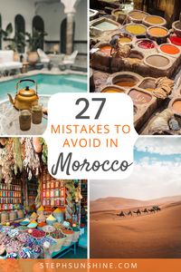 I did a lot of research before I headed to Morocco for 2 1/2 weeks. I thought I was prepared for everything. This is a roundup of both the things I was prepared for, and the things I wish I had known.