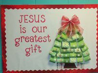 Christmas Tree Bulletin Board Ideas