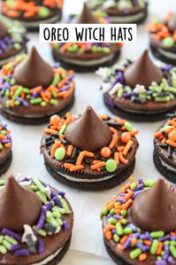 These cute Halloween treats are easy to assemble with just a few simple ingredients!