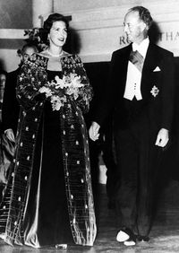 1958 : Leopold III of the Belgians and Princess Lilian de Rethy