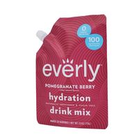 Sweet and tart. If Pomegranate Berry was a place it would be a mediterranean vineyard where it's always the perfect temperature. Also available in Energy and Belly Health. Why we love it:Natural, plant-based sweeteners 🌿100mg of hydrating electrolytes 💦0 calories and only 1g net carbs 🎉 Hydration is our natural, caffeine-free, powdered drink mix. Sweetened with the stevia leaf and colored with veggies, it makes your water taste amazing, so you can drink more of it. Each pouch of hydration dri