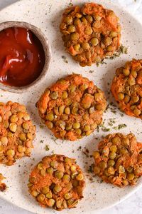 Easy Vegan Lentil Patties {High Potein}