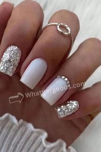 #WeddingNails #BridalNails #WeddingNailDesign #ElegantNails #BrideNails #WeddingNailArt #BridalManicure #WeddingInspo #NailGoals #WeddingDayNails #NailDesigns #NailArt #ClassyNails #GlamNails #RomanticNails