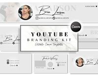 "GET THE MEGA-BUNDLE FOR THIS TEMPLATE, AND SAVE UP TO $20! INCLUDES THUMBNAIL TEMPLATES, A YOUTUBE PLANNER AND MORE! https://www.etsy.com/listing/1416757455/ultimate-youtube-kit-youtube-templates? Enhance your YouTube channel with a self-editable branding kit. Attract subscribers, viewers and build an appealing YouTube channel that represents your style. This is an instant digital download template. No Physical items will be shipped. A free Canva account and basic knowledge of Canva is needed.