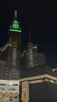 #islam #Allah #kaaba #kabe #ka'ba #nighttime #mekka #mekke #makka #umrah #hajj