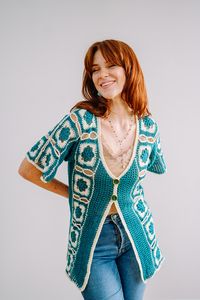 Secret Garden Cardi - I Like Crochet