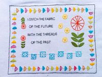 8 Embroidery Sampler Patterns