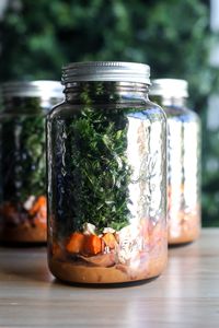 Mason Jar Warm Winter Salad - Little Bits of...