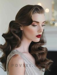 Hollywood Hairstyles 2024: 33 Vintage and Classic Ideas for Long, Short Hair Updos and More