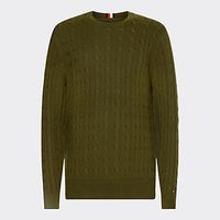 Classics Cable Knit Jumper | BROWN | Tommy Hilfiger