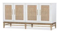 Venice 4-Door Credenza – Lineage Collections