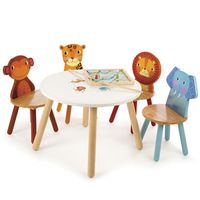 Safari Animal Table, Beanbags and Chairs, Nursery