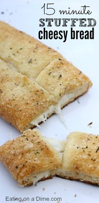 stuffed cheesy bread