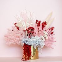 Dried Flower Vase Arrangement | Dried & Preserved Flower Arrangements – ohitsperfect